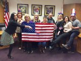 Local officials and Big Brothers Big Sisters got together recently to promote a fundraiser. L to R: Karen Brar, Debbie Muro, Amy Coelher, Amanda Phelps, Jessica Barragan, Rodney Brumit, Cheryl Hunt, Diane Phakonekahm and Ray Madrigal.